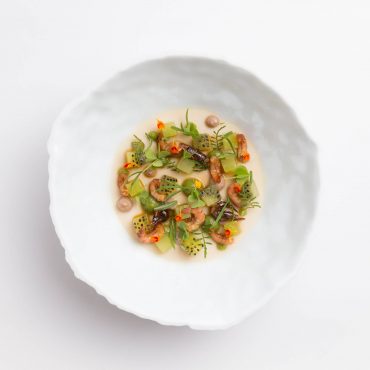 日式大虾蒸蛋